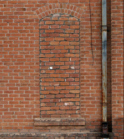 BACKDROP, Old Brick Wall 2 (RHS) 2.4 m x 2.7m